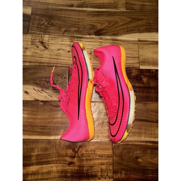Nike Air Zoom Maxfly Men's Size 15 Track Sprinting Spikes Pink - Picture 5 of 7